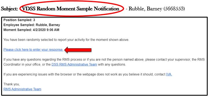 Sample Email
